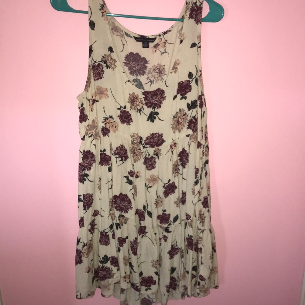 Floral American eagle dress